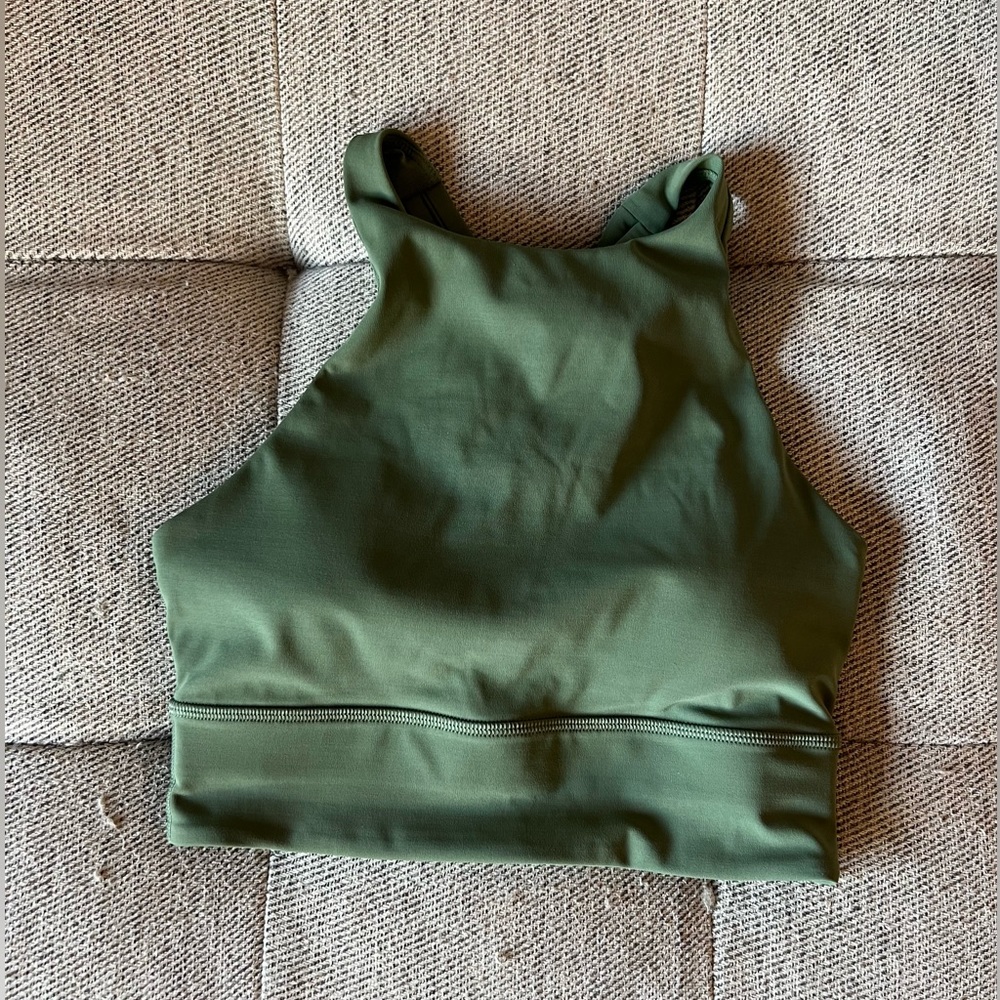 Lululemon high neck longline energy bra